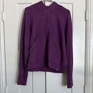 JoyLab Vibrant Purple Zip-Up Hoodie